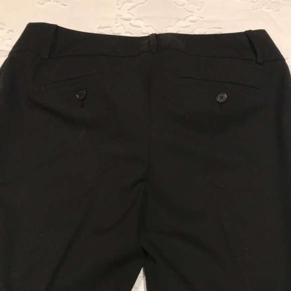 LOFT size 2 Black straight dress pants - Picture 4 of 4